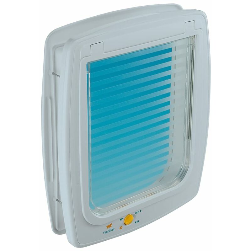 

Ferplast Puerta para gatos manual 4 vías Swing 15T blanca 72108011 - Blanco