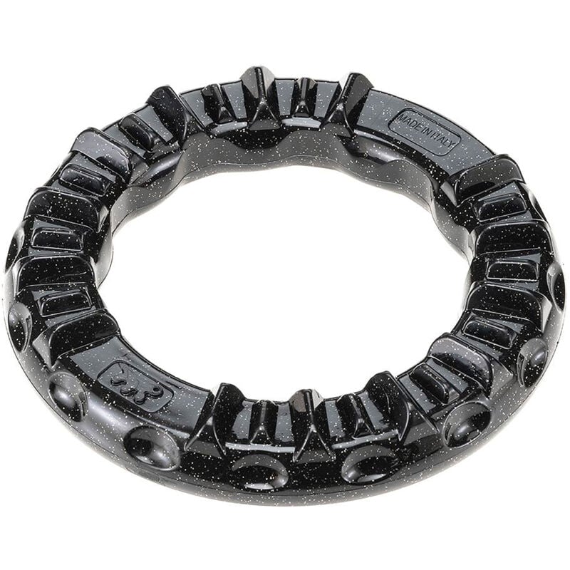 Smile Anneau Jouet dentaire pour chien, anneau Smile de taille grande pour l'hygiène bucco-dentaire. Saveur de viande. a remplir avec des croquettes