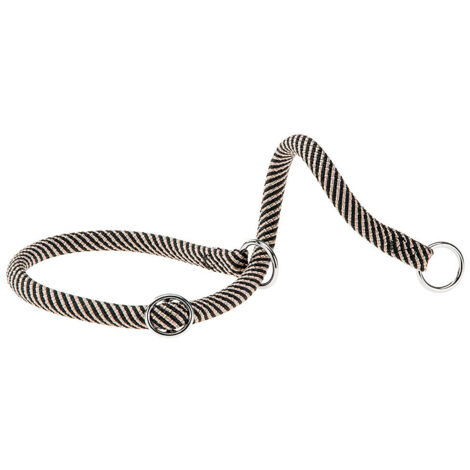 Ferplast SPORT EXTREME CS Collare a semistrangolo in nylon per cani. Variante 13/60 - Misure: A: 60 cm - B: Ø 13 mm - Marrone