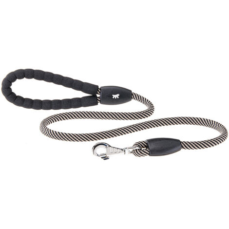 Ferplast SPORT EXTREME G Guinzaglio per cani in nylon con maniglia imbottita. Variante 13/120 - Misure: Ø 13 mm x L 120 cm - Marrone