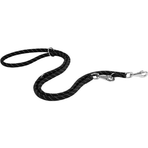 Ferplast SPORT REFLEX GA Laisse de dressage réglable et réfléchissante Ferplast SPORT REFLEX en corde nylon. Variante  - Misure: Ø 13 mm x L 200 cm - Noir