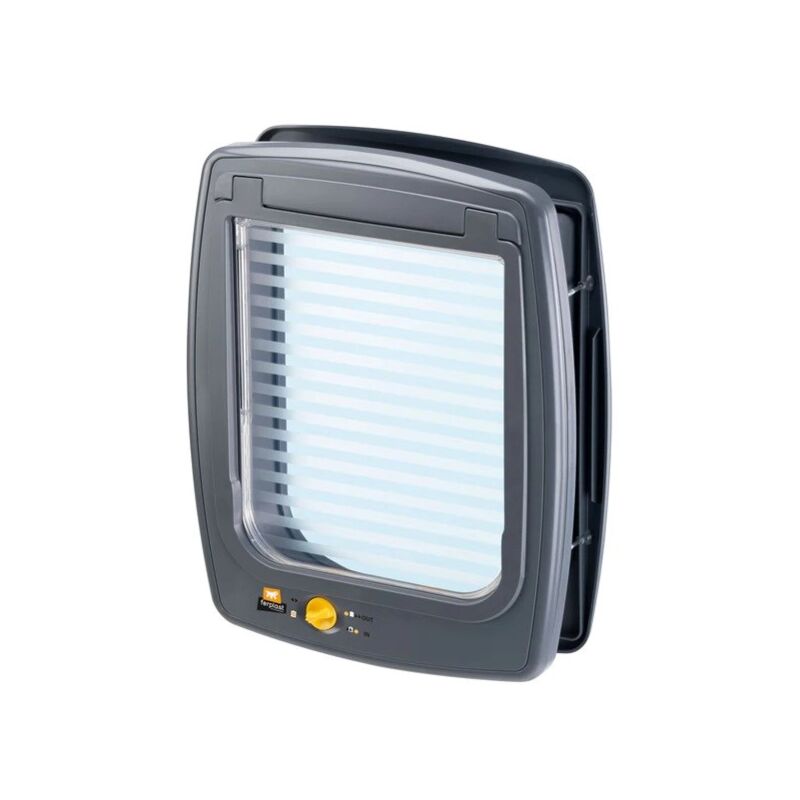 Swing 11 gris - chatière pour chien et chat - 31 x 9,6 x 38,4 cm - Ferplast