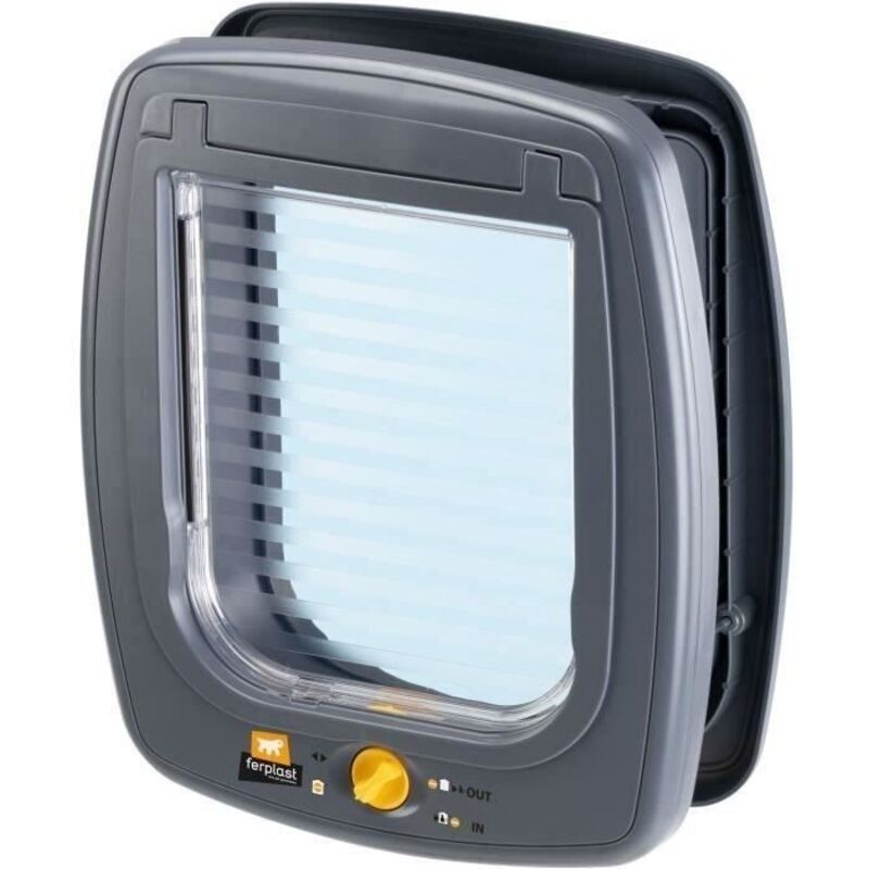 Ferplast - Chatiere Swing 9 - 26.2 x 10.2 x h 31.2 cm - Gris