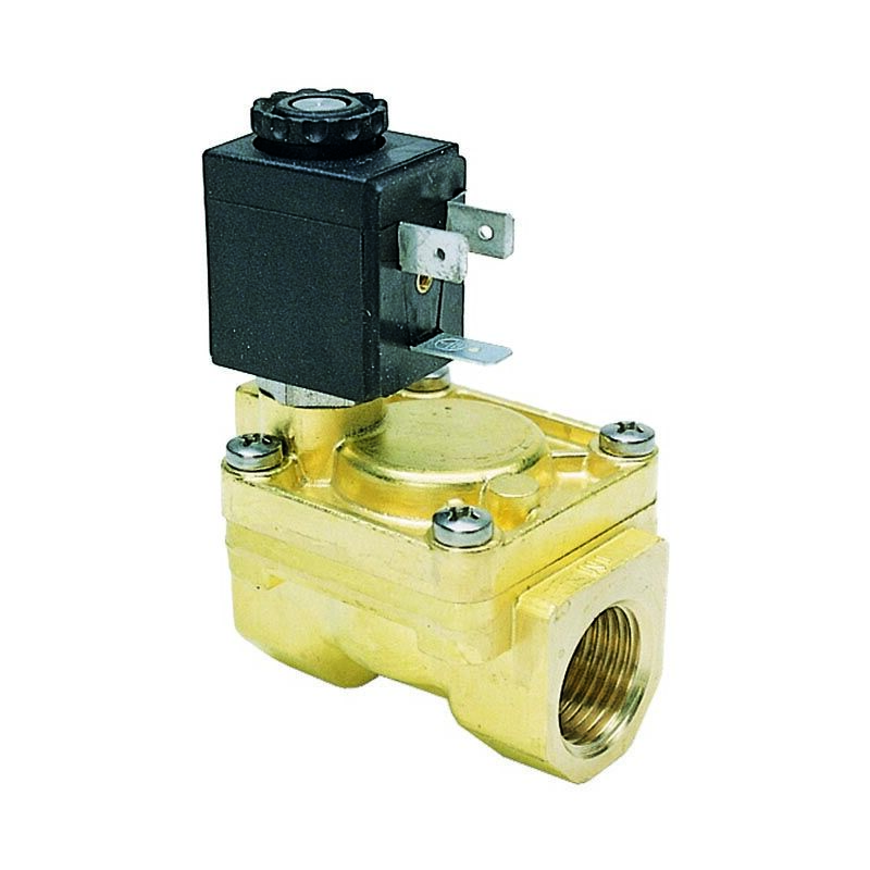 Electrovanne d'eau normalement ouverte na on/off 1" pour eau 230 vac membrane nbr