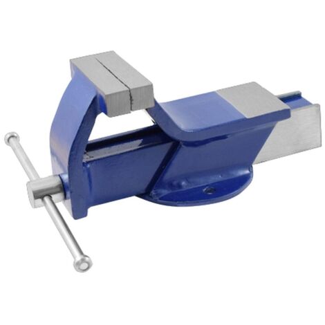 Ferrestock 150 mm Fixed Bench Vise Argenté