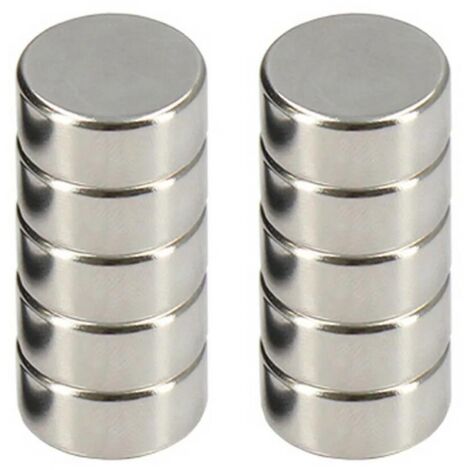 ferrestock Aimant néodyme 22x10 mm Argenté pack 10
