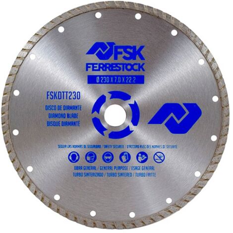 Ferrestock-Disc de cut Ferrestock Cut de diamond 230 mm
