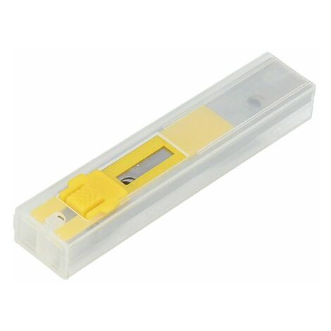 Ferrestock FSKRKR100 blíster con dispensador de 10 cuchillas de recambio para rascavidrio de 88mm, afilado de precisión para cortar de forma limpia y profesional cualquier material