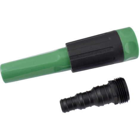 Ferrestock GQ5212 Lanza regulable rosca hembra 3/4 + racor para manguera de 15 a 20 mm