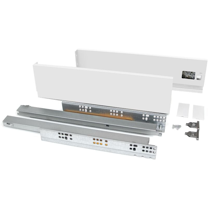 

EMUCA cajón exterior vertex 40 kg de altura 93 mm, 300, pintado blanco, acero