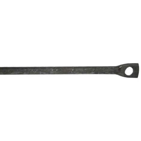 FERRO CREMONESE TONDO C/FORO D 6 MM H 160 CM- 25,0 pz