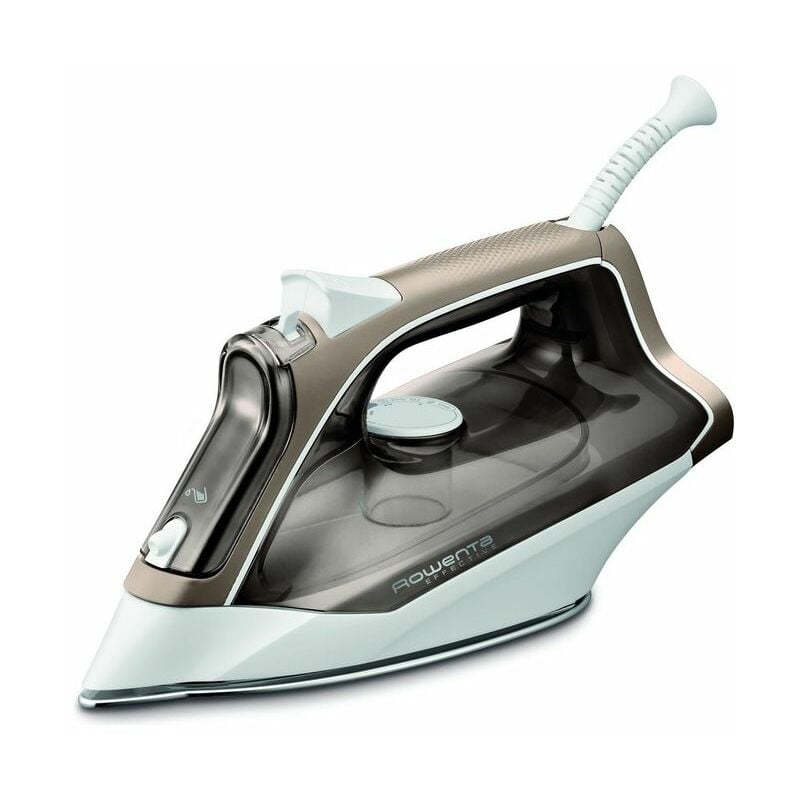 Image of Rowenta DX1635 Effective + Ferro da Stiro a Vapore 250 ml 2400 W 40 g-min Colpo di Vapore 120g Acciaio Inossidabile