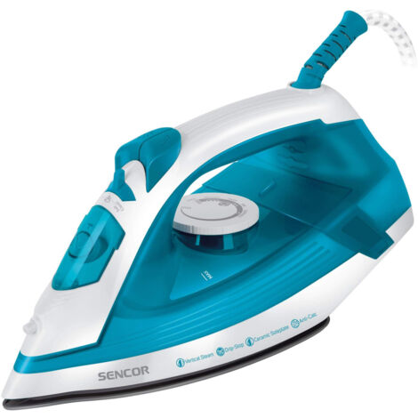 Ferro da stiro a vapore Sencor 2800BL 1600W con piastra in ceramica