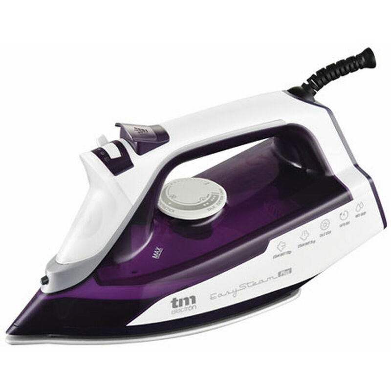 Ferro da Stiro a Vapore Tm Electron Viola 2400 w