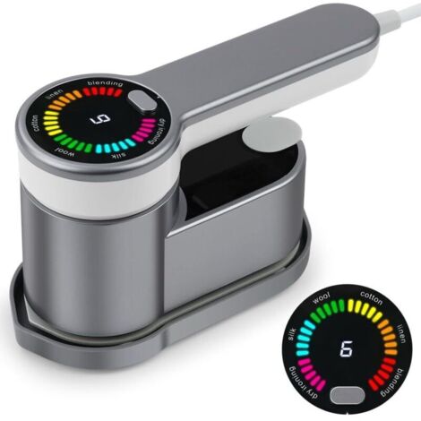 Ferro da stiro a vapore verticale, mini vaporizzatore da viaggio da 1200 W con serbatoio dell'acqua da 120 ml, rotazione a 180°, 2 in 1 per indumenti asciutti e umidi.