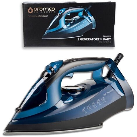 Ferro da stiro Oromed Oro-texstyle a vapore 3200W Nero/Blu [ORO-TEXSTYLE]