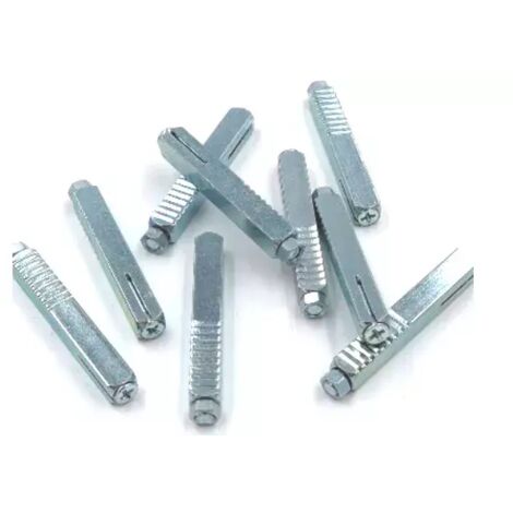 FERRO QUADRO mm 8 AD ESPANSIONE  LUNGHEZZA 55 mm