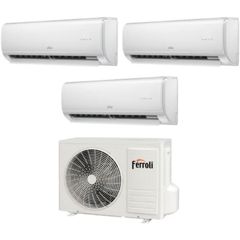 Ferroli Giada M 9000+9000+12000 btu 21-3 Wi-Fi Trial Split Aire acondicionado Ferroli