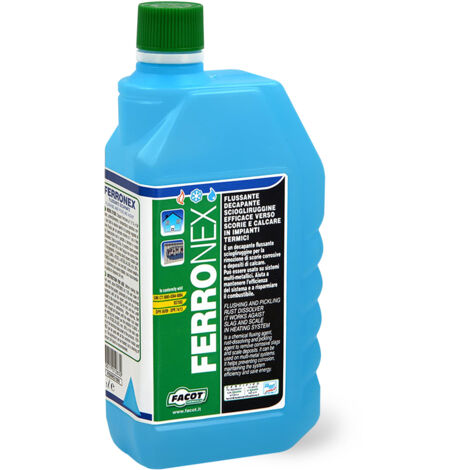 Ferronex prodotto decapante, sciogliruggine per la rimozione di scorie corrosive e ossidi superficiali - flacone da 1 litro