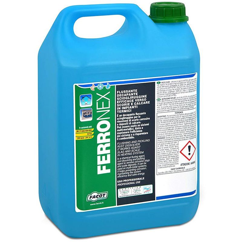 Ferronex - Produit décapant pour l'élimination des scories corrosives et des oxydes de surface - 5 litre