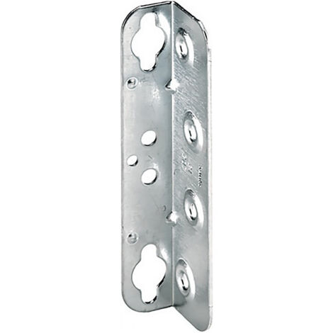 Ferrure de lit d'angle, acier galvanisé, 127 mm HETTICH