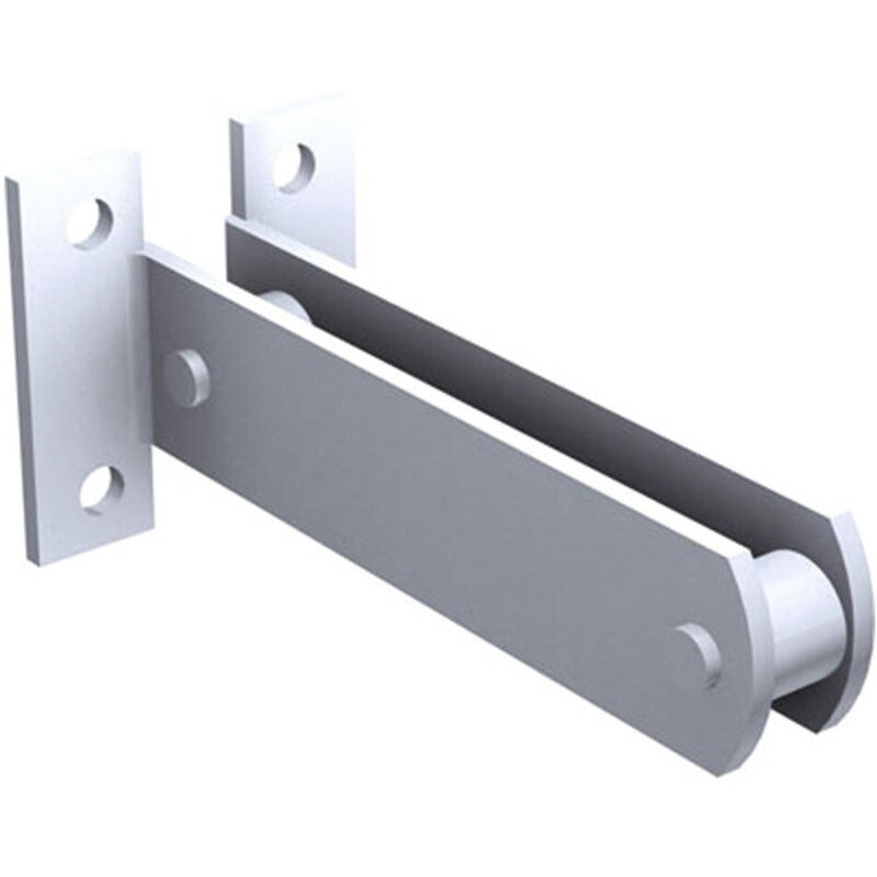 Ferrure de porte à déplacement droit pour porte de 80 kg bg patte à visser patte réglage 3536