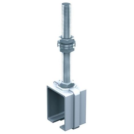 Ferrure de porte à déplacement droit pour porte de 80 kg bg support enveloppant tige longue 3531l