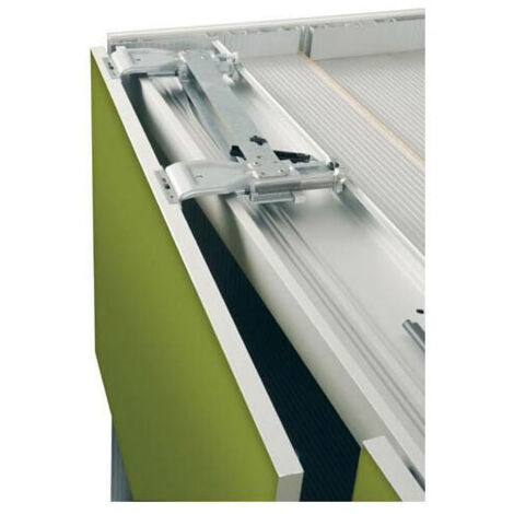 Ferrure pour l'aménagement de meubles haut posés ou suspendus slider s20 - Côte intérieure fixe : 1162 mm - Pour caisson de largeur : 1200 mm - Version : Suspendue - SALICE