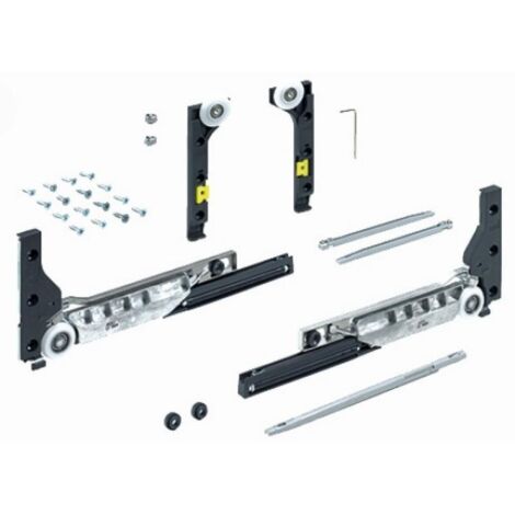 Ferrure pour porte coulissante SlideLine M Kit complet Kit complet 30 kg HETTICH