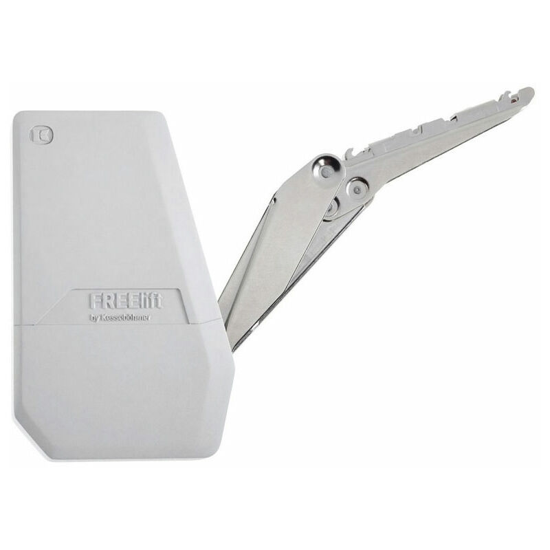 Ferrure relevage vertical freeflap mini - Charge : 2,7 à 14,7 kg - Décor : Anthracite - Version : Mini c - kessebohmer