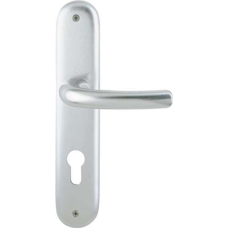 Hoppe - Garniture à plaque longue Tôkyô 1710/273P Alu.F1 pz 72mm din g/d - 2804985