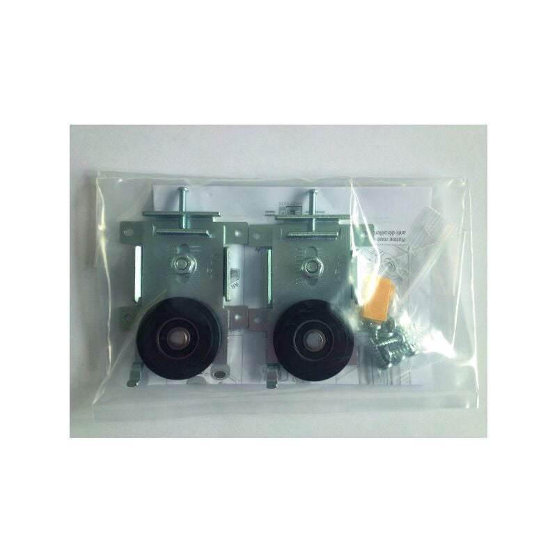 Kit 2 roues pour 1 vantail de placard coulissant KITROUPRO - SEED GAMMISTE