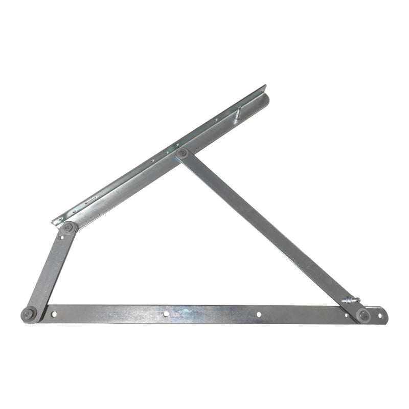 Ferrures pour coffre de lit - Décor : Zingué - Matériau : Acier Itar