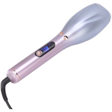 Fers à friser automatiques infrarouges pour boucles en spirale, prise européenne 110-240V, modèle rose