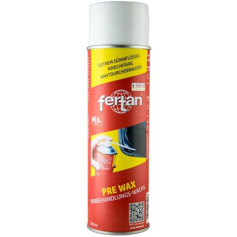 Fertan Prewax 500 ml Dose Vorbehandlungswachs mit 600 mm Sonde