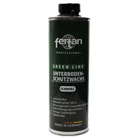 Fertan Unterbodenschutz schwarz Green Line 1 Liter