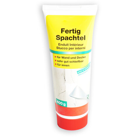 Fertigspachtel für Innen 400 g Fertige Spachtelmasse zum Ausbessern und Glätten