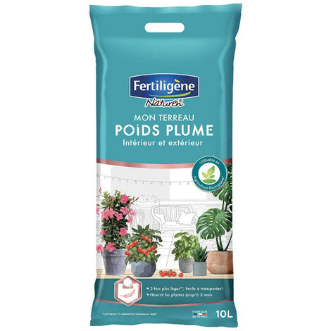 FERTILIGEN tierra para macetas pluma - Todas las plantas - 10L