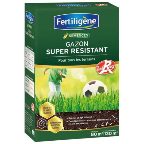 FERTILIGENE Césped Super Resistente a Todos los Terrenos - 2 kg