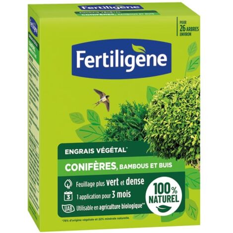 FERTILIGENE - Engrais conifères bambou buis UAB 650g