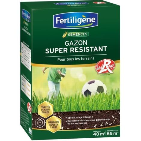 Fertiligene Gazon Super Résistant sac 1 kg pelouse robuste