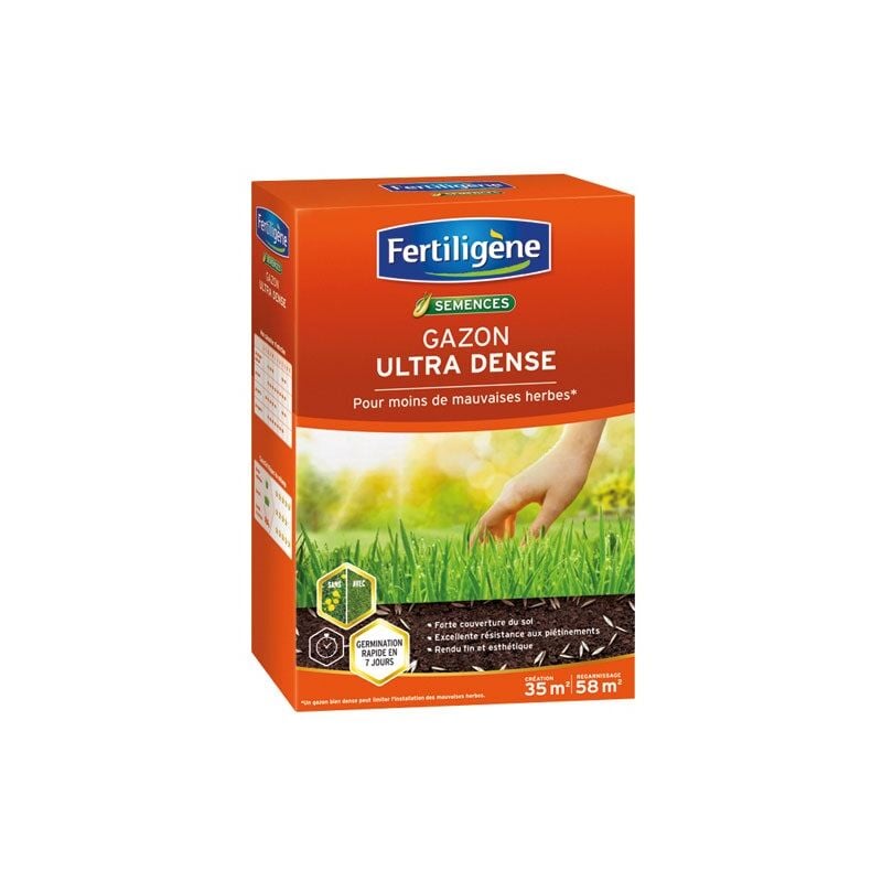 Gazon Ultra Dense 35m² 875g - Fertiligene