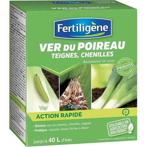 Fertiligène Insecticide Biologique Ver du Poireau 200m² (FBACPOI)