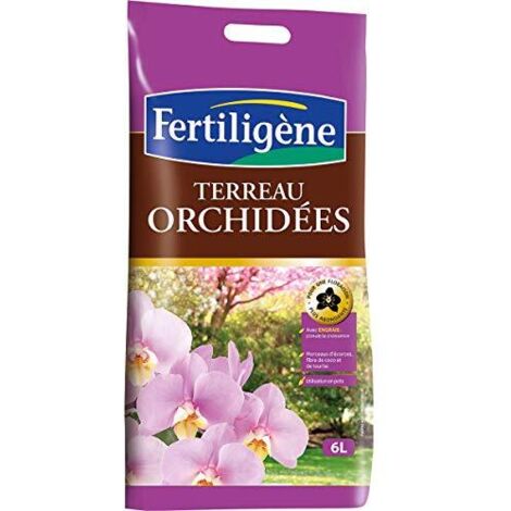 FERTILIGENE Terreau Orchidées - 6 L
