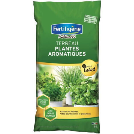 FERTILIGeNE - Terriccio per piante aromatiche 6L
