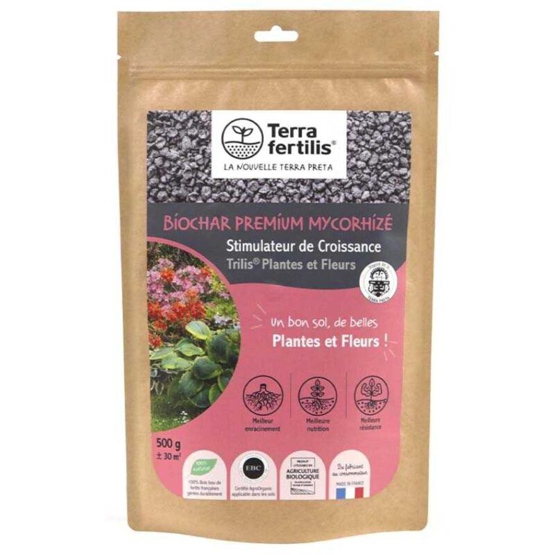 Terra Fertilis - Fertilisant plantes et fleurs à base de mycorhizes 500 gr