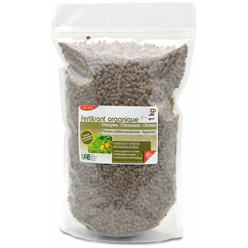 Engrais agrumes, orangers, citronniers, formule professionnelle - Sachet 1 kg