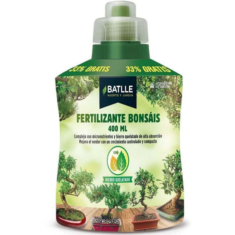 

Fertilizante bonsáis 400 mL - batlle