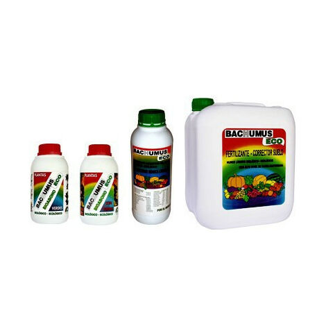 Fertilizante Ecologico Bachumus Trabe Botella 1L