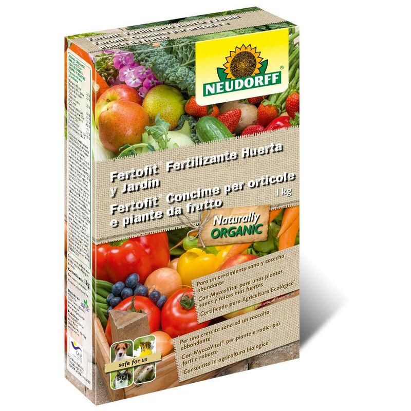 

Fertilizante orgánico huerta y jardín 10 Kg